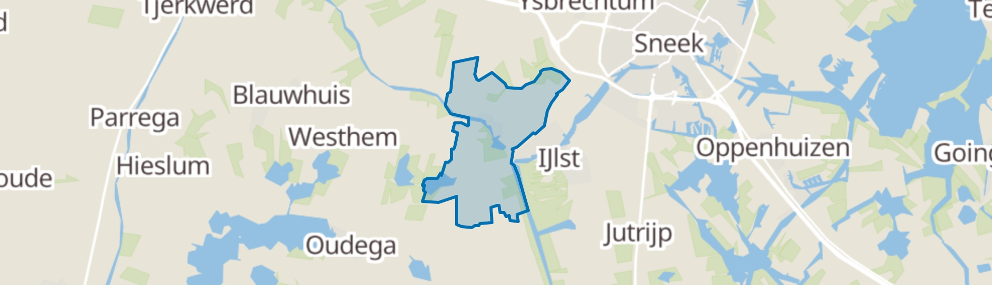 Oosthem map