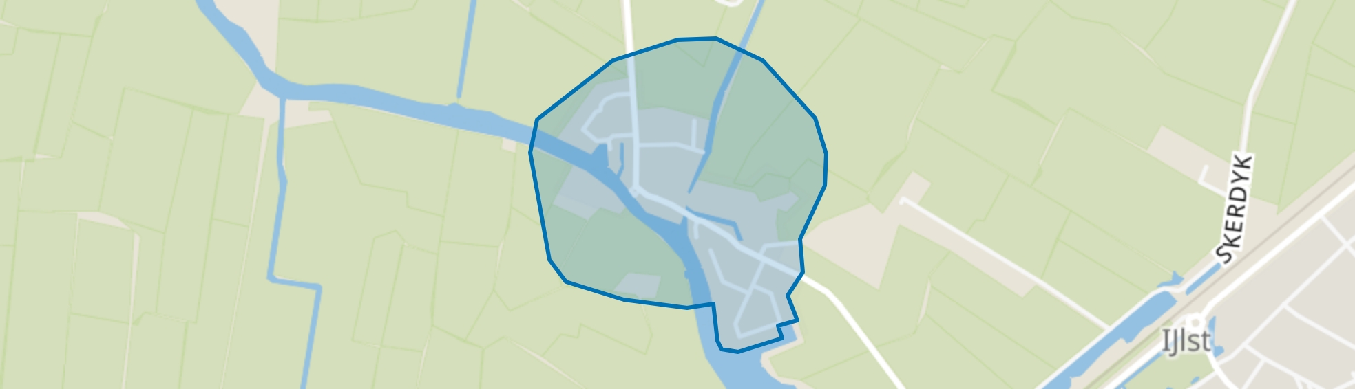 Oosthem, Oosthem map