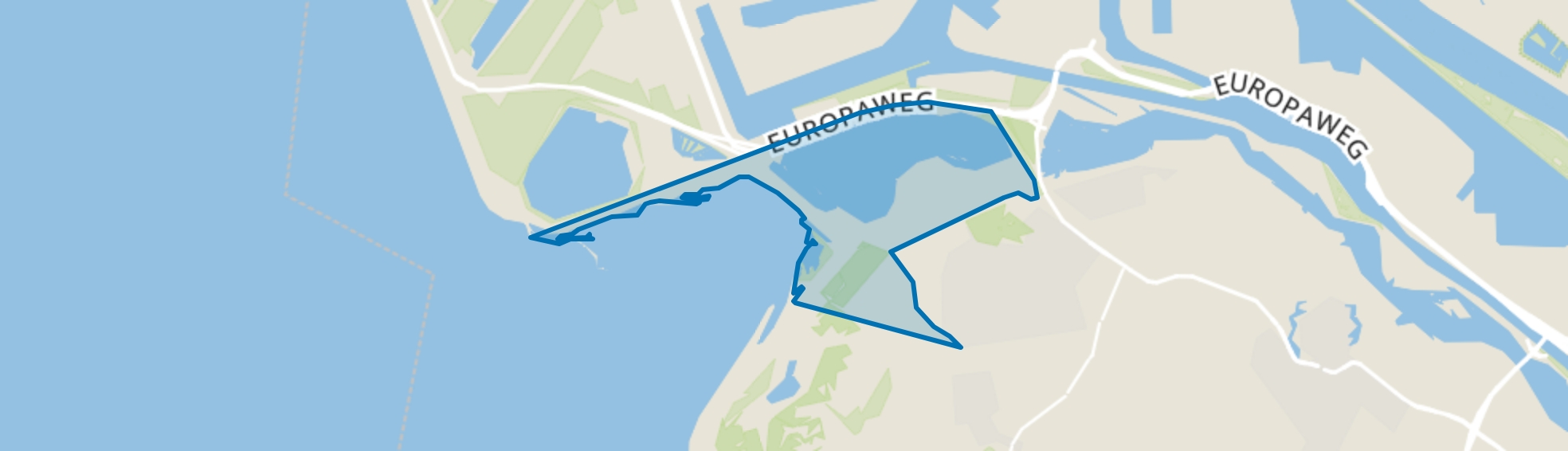 Verspreide huizen in het Westen, Oostvoorne map