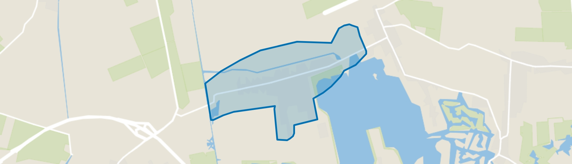 Midwolda, Oostwold (Gem. Oldambt) map
