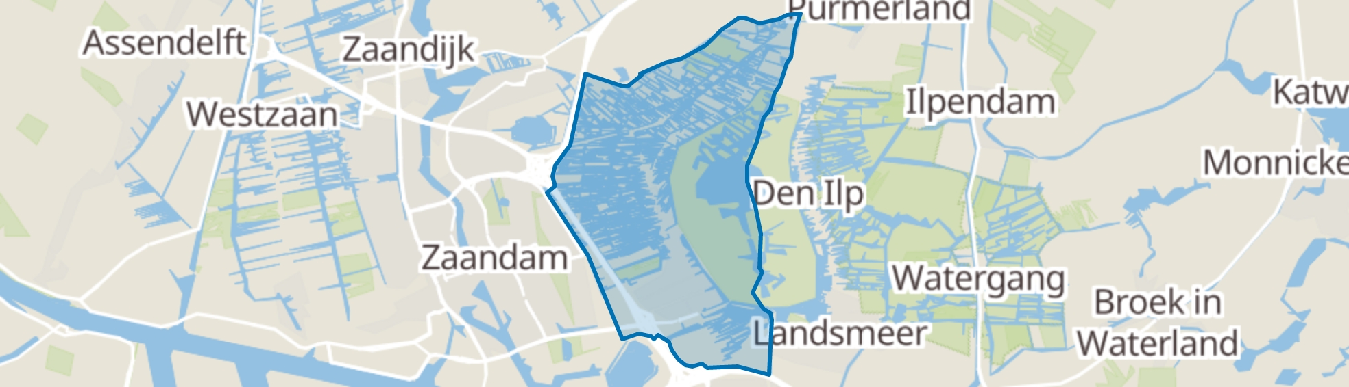 Oostzaan map