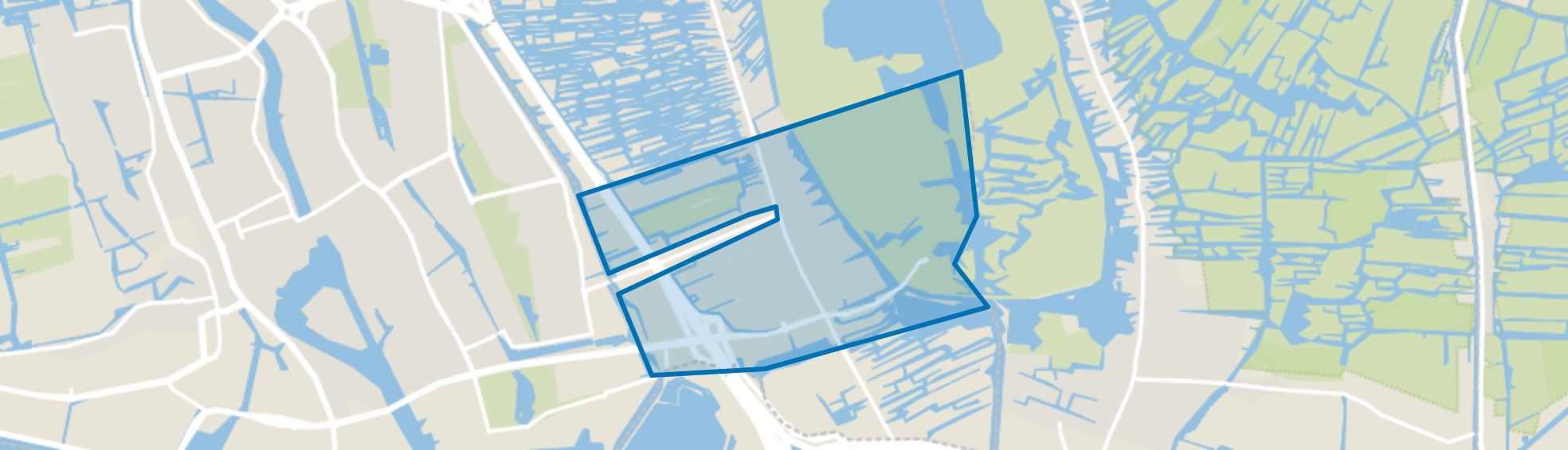 Kerkbuurt, Oostzaan map