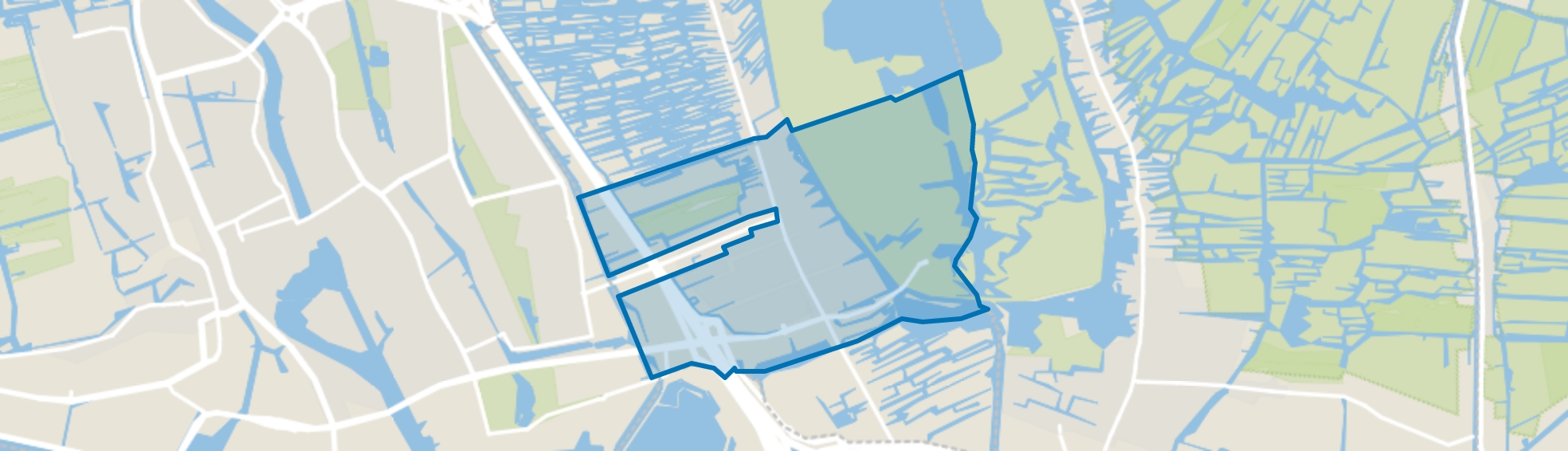 Kerkbuurt, Oostzaan map