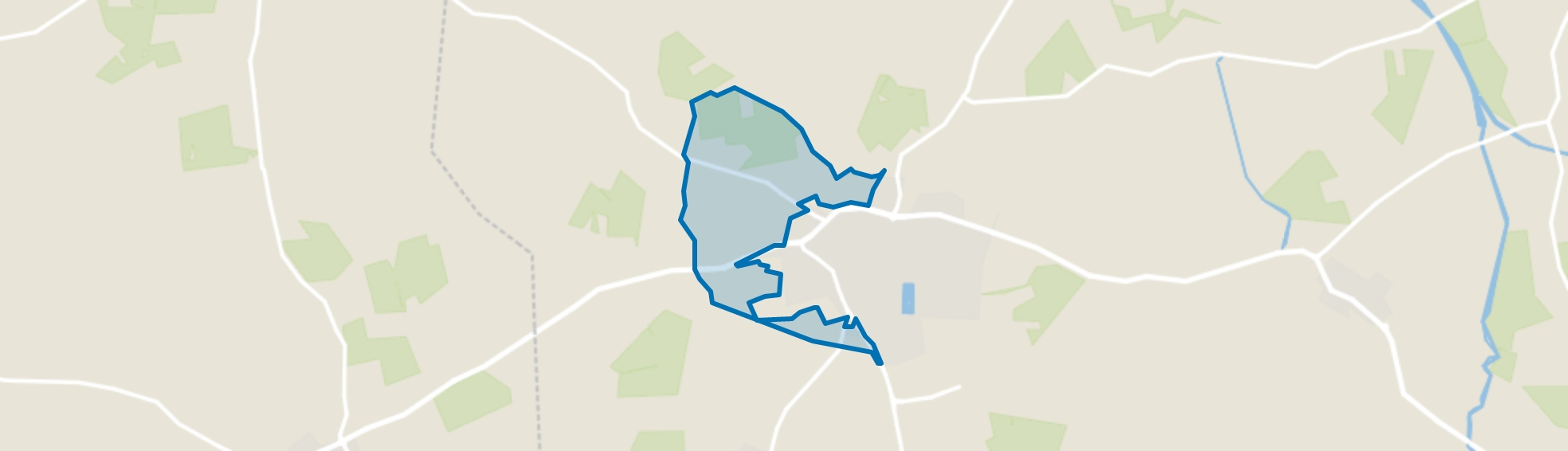Buitengebied Ootmarsum-West, Ootmarsum map