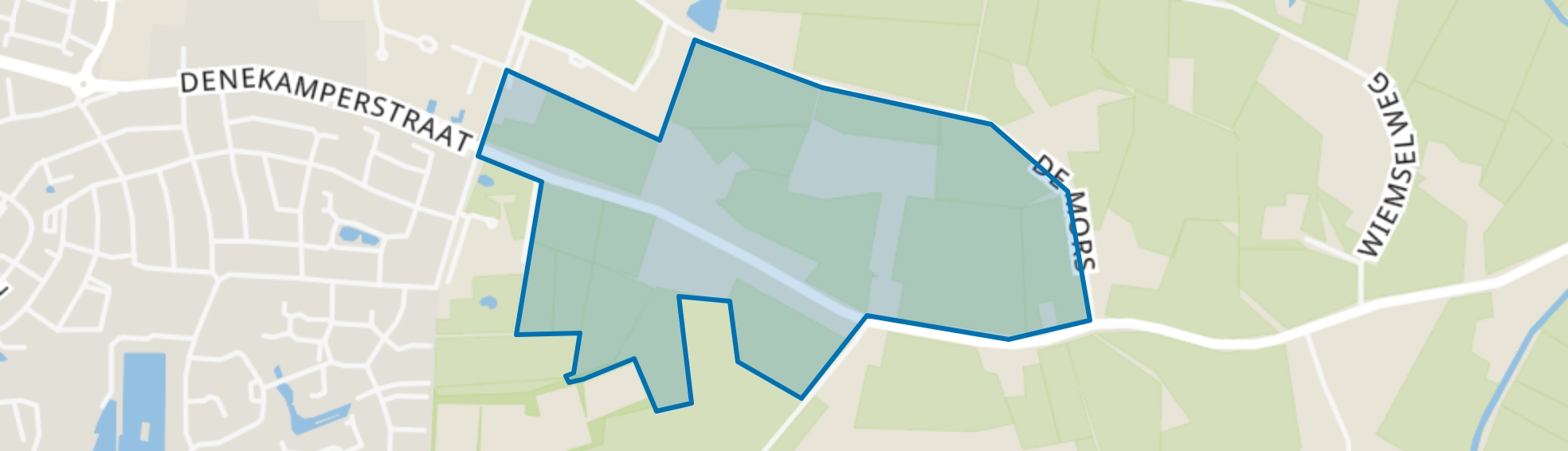 Verspreide huizen Ootmarsum-Oost, Ootmarsum map