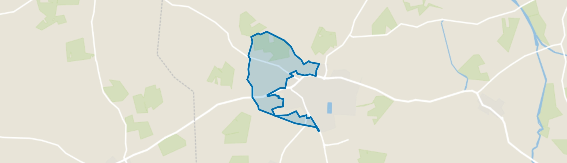 Verspreide huizen Ootmarsum-West, Ootmarsum map