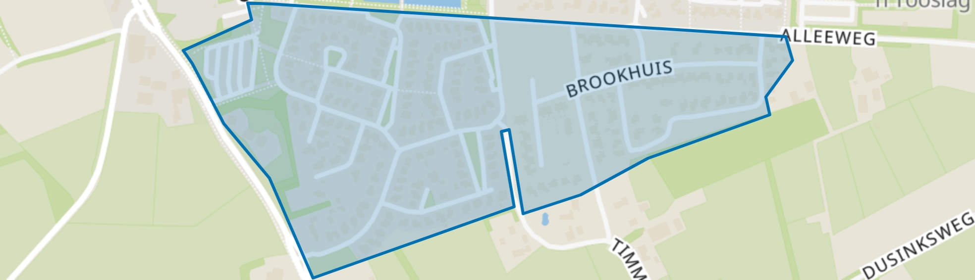 Vinke-Brookhuis, Ootmarsum map