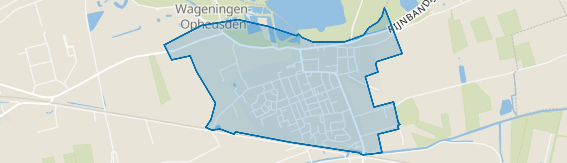 Opheusden, Opheusden map