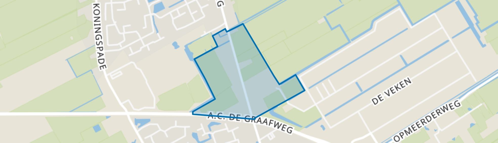 Middelweg, Opmeer map