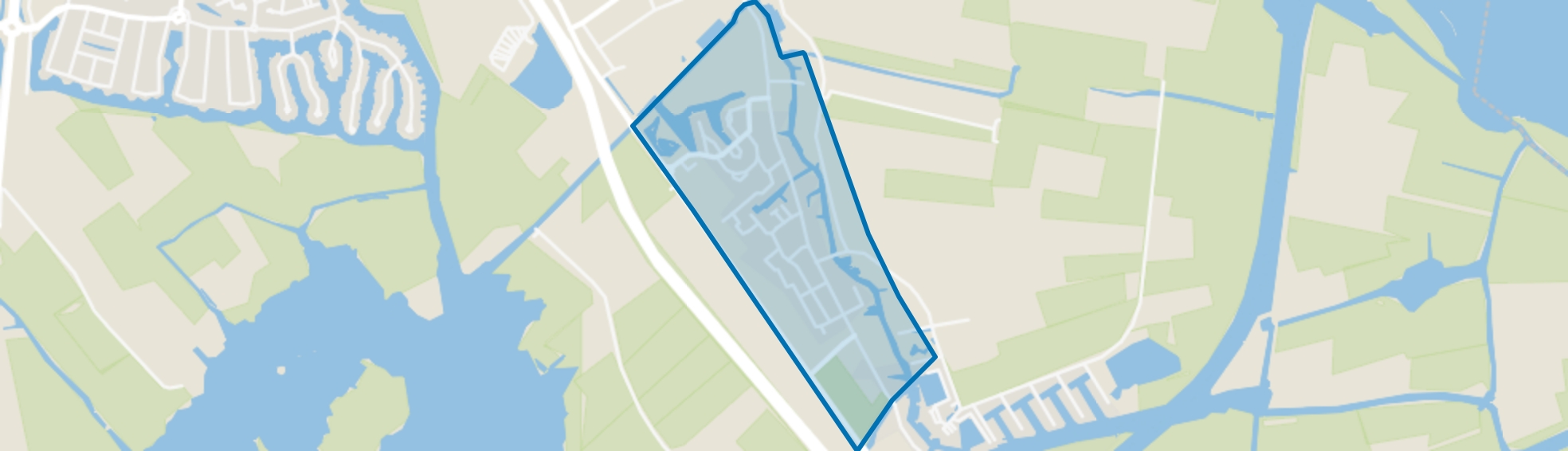 Oppenhuizen, Oppenhuizen map