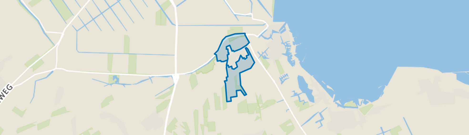 Opperdoes Buitengebied, Opperdoes map