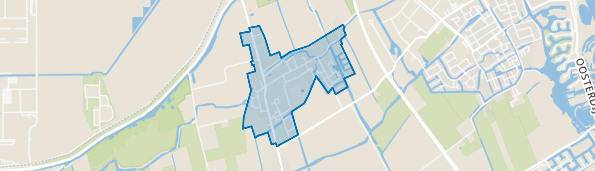 Opperdoes Centrum, Opperdoes map