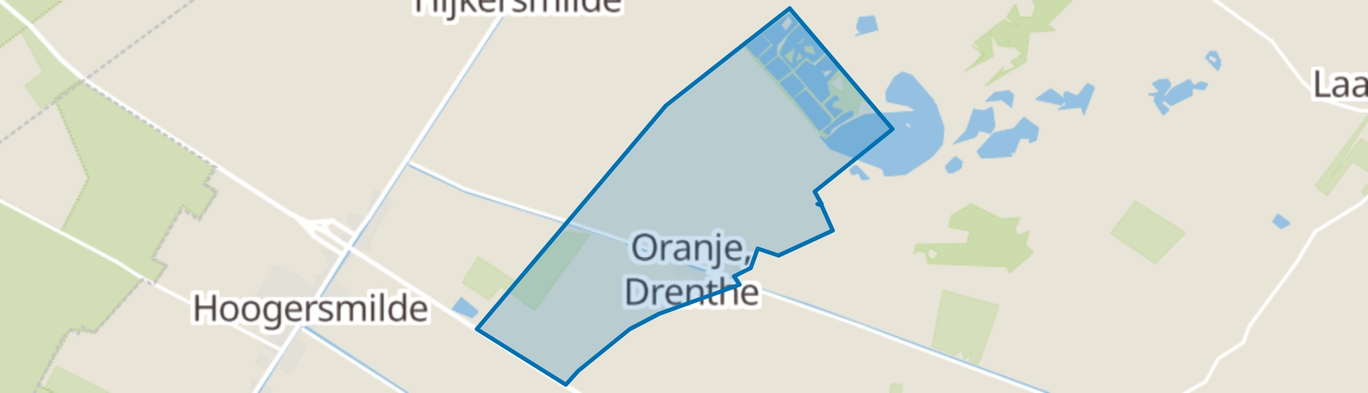 Oranje map