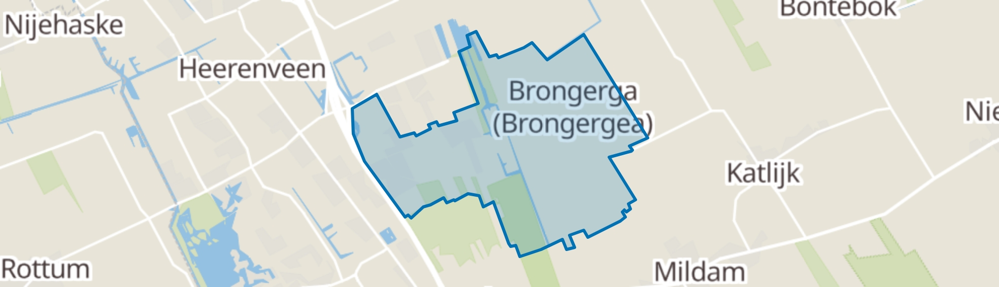 Oranjewoud map