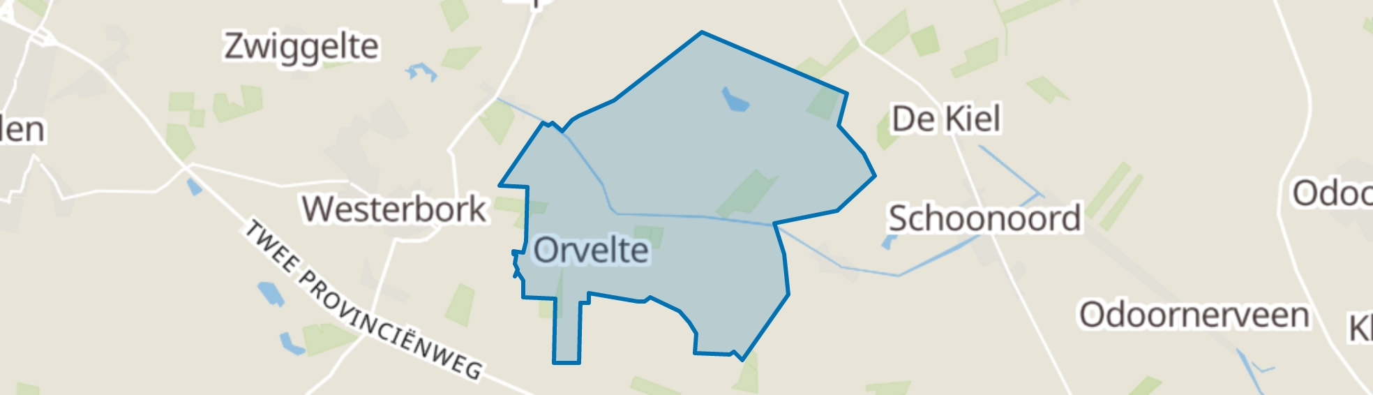 Orvelte map