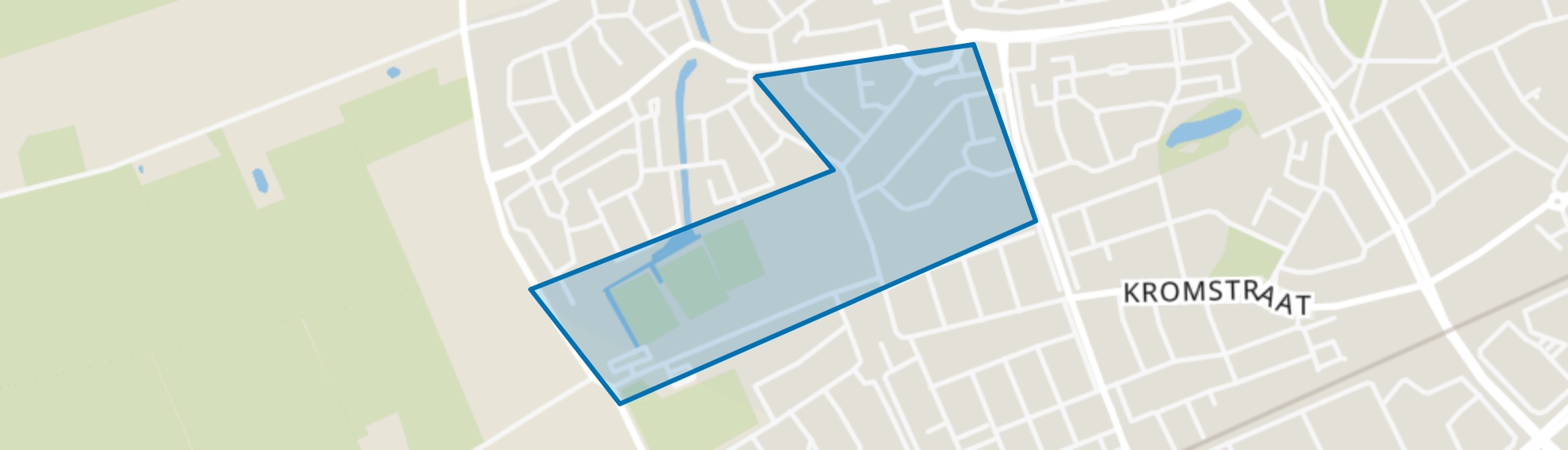 Amsteleind, Oss map