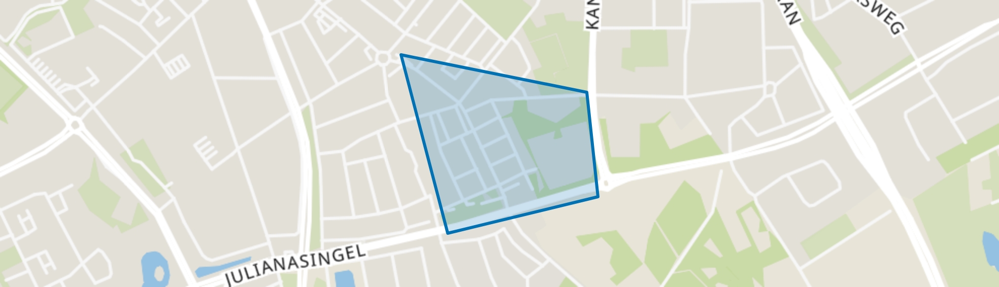 Bomenbuurt, Oss map
