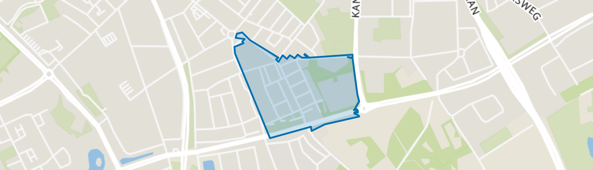 Bomenbuurt, Oss map