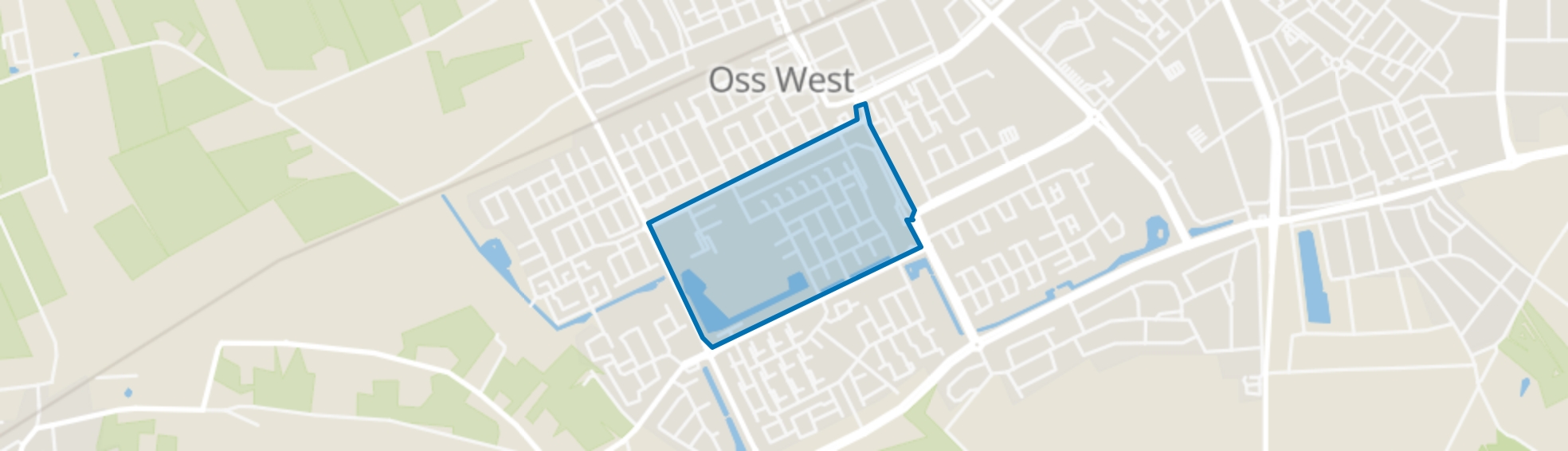 Dichtersbuurt, Oss map