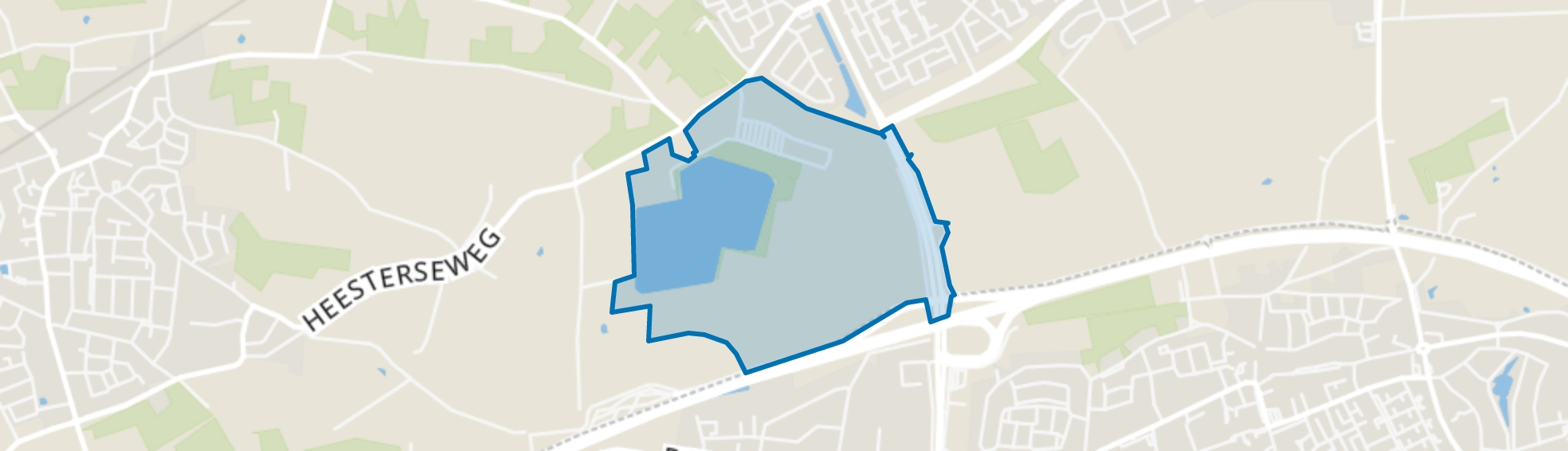 Geffense Bosjes, Oss map
