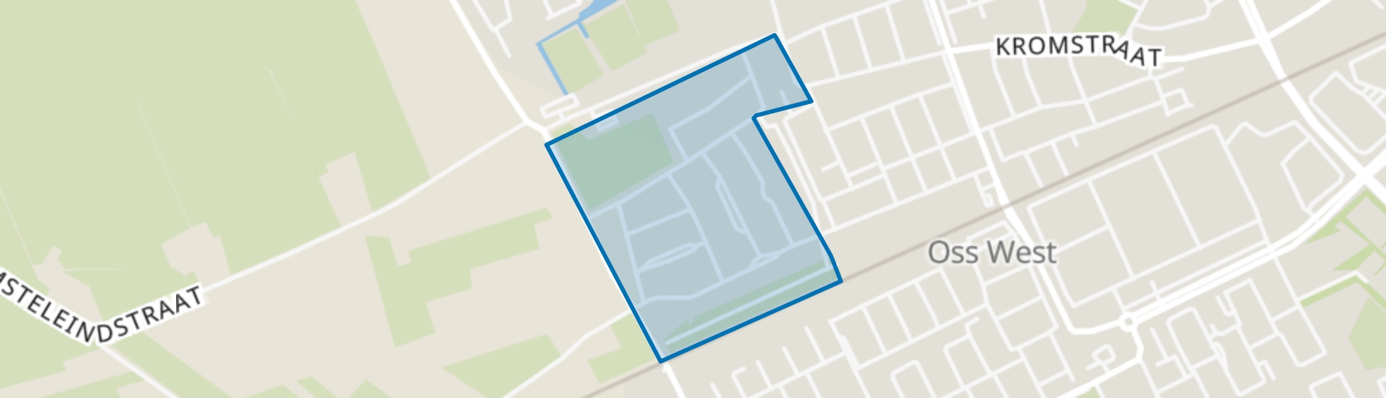 Heihoek, Oss map