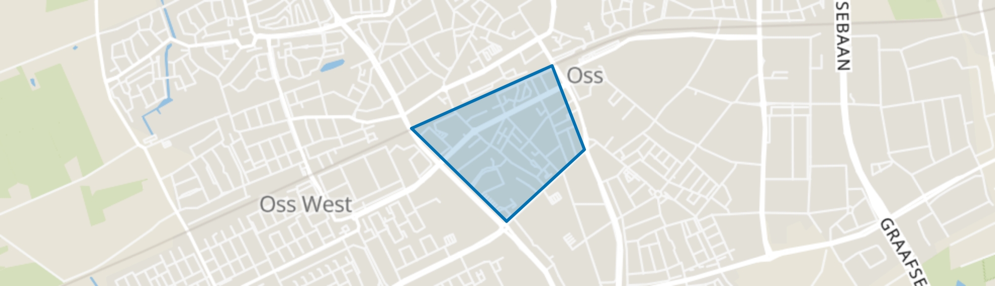 Kortfoort, Oss map