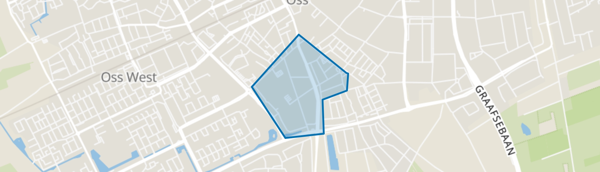 Oranjebuurt I en Ruivert, Oss map