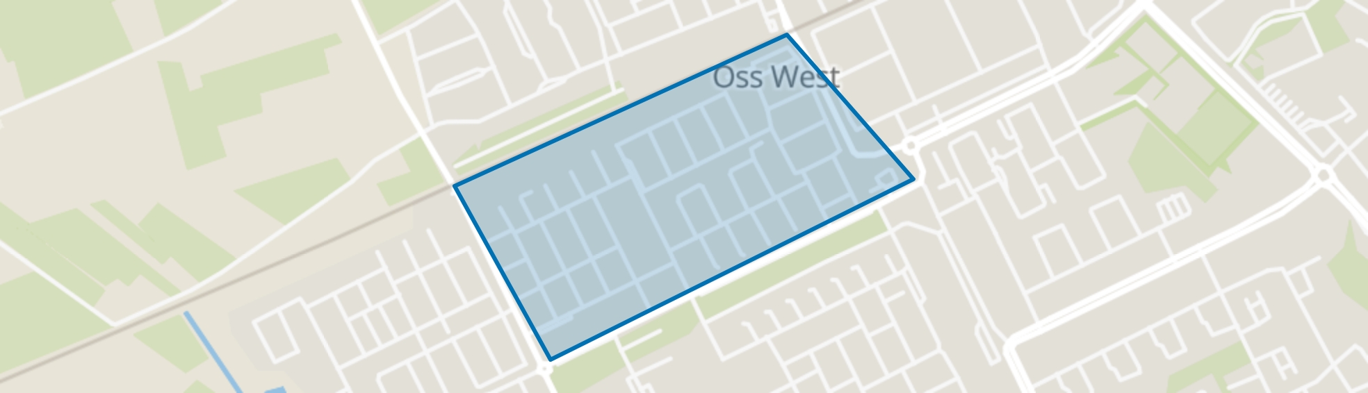 Staatsliedenbuurt, Oss map