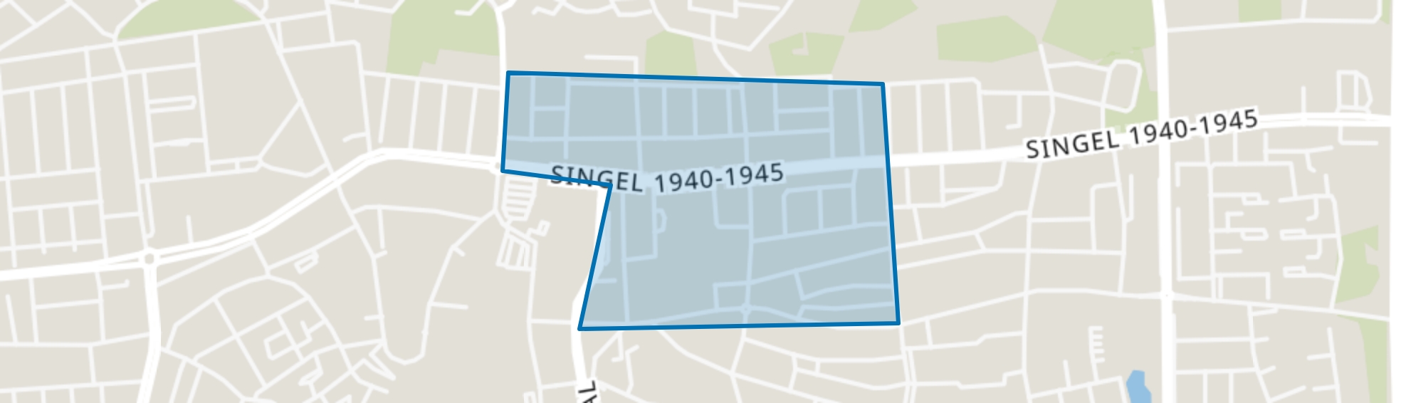 Verzetsheldenbuurt I, Oss map