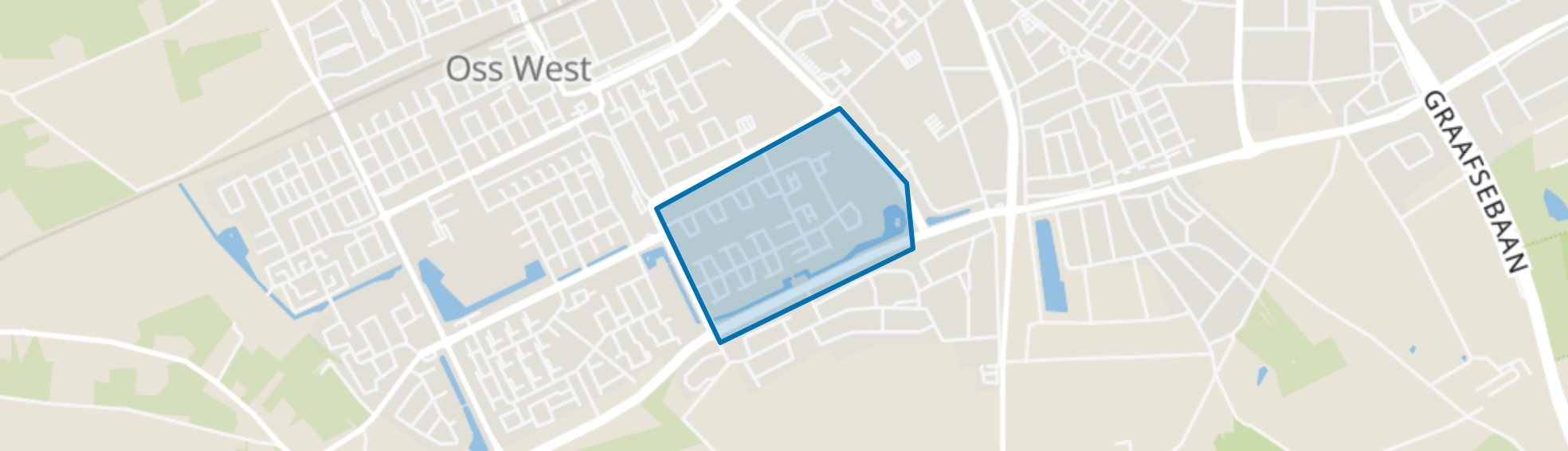 Wagenaarstraat en omgeving, Oss map