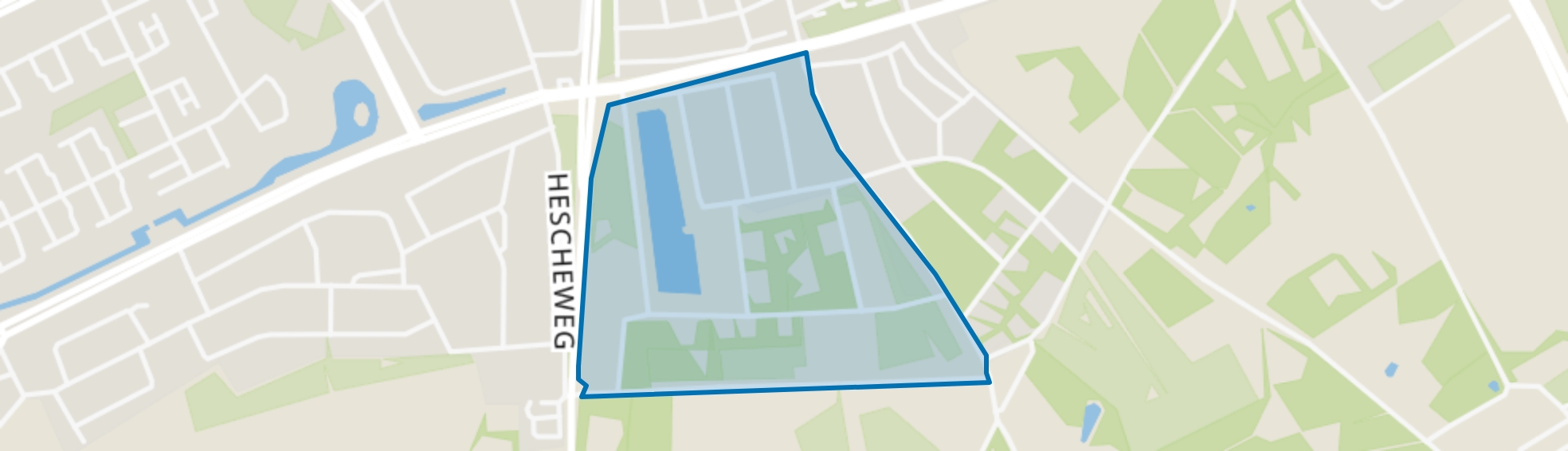 Willibrordusweg-West, Oss map