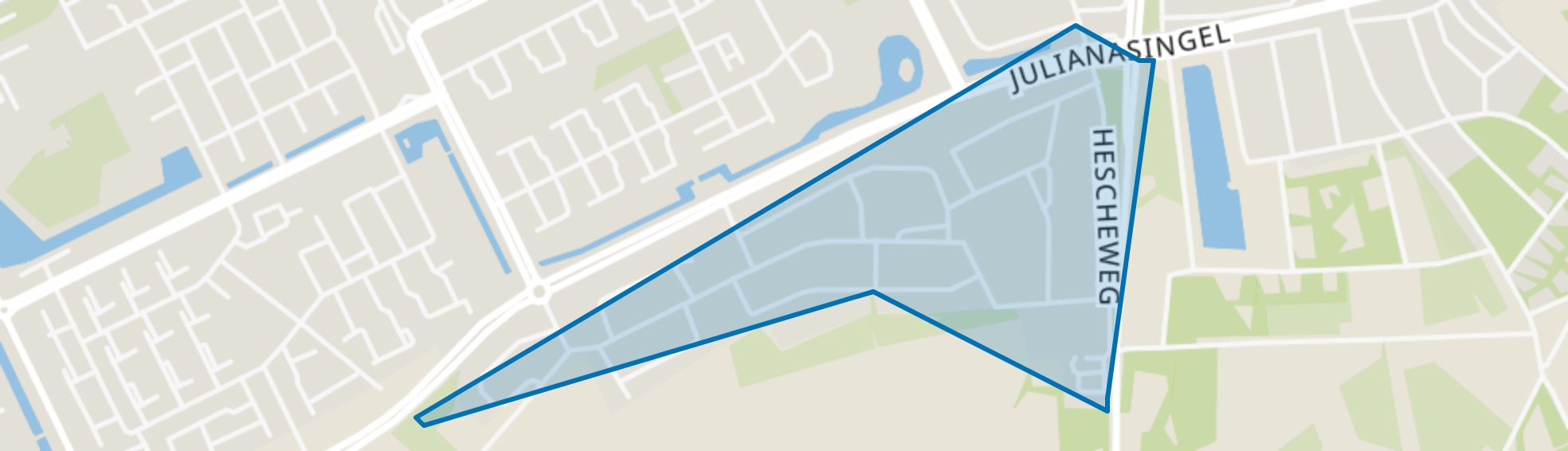 Witte Hoef, Oss map