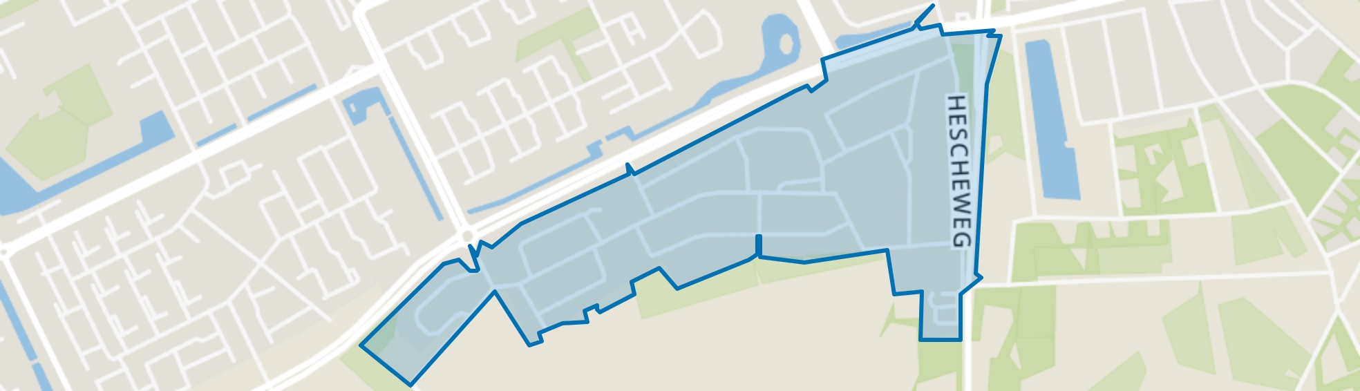 Witte Hoef, Oss map