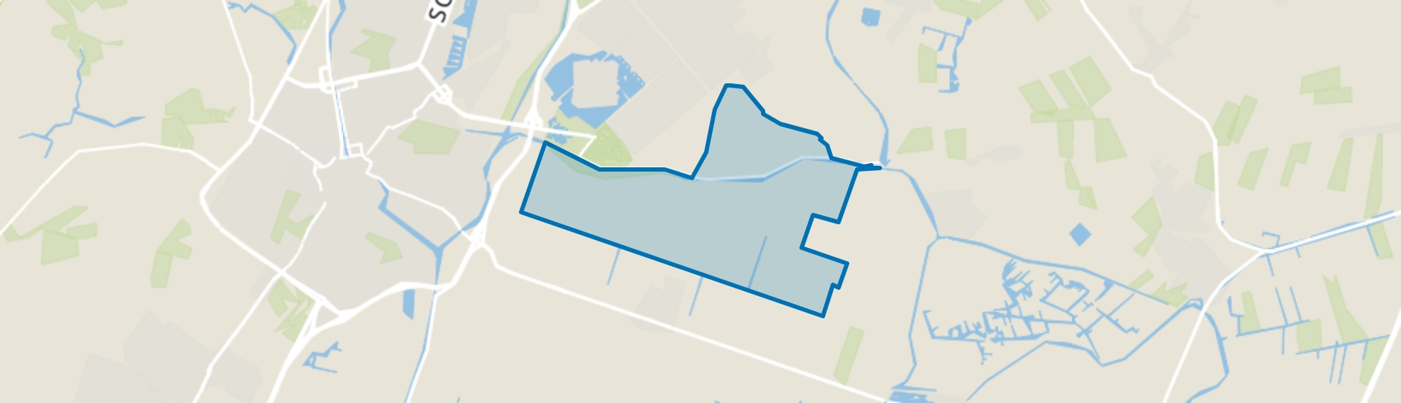 Oterleek, Oterleek map