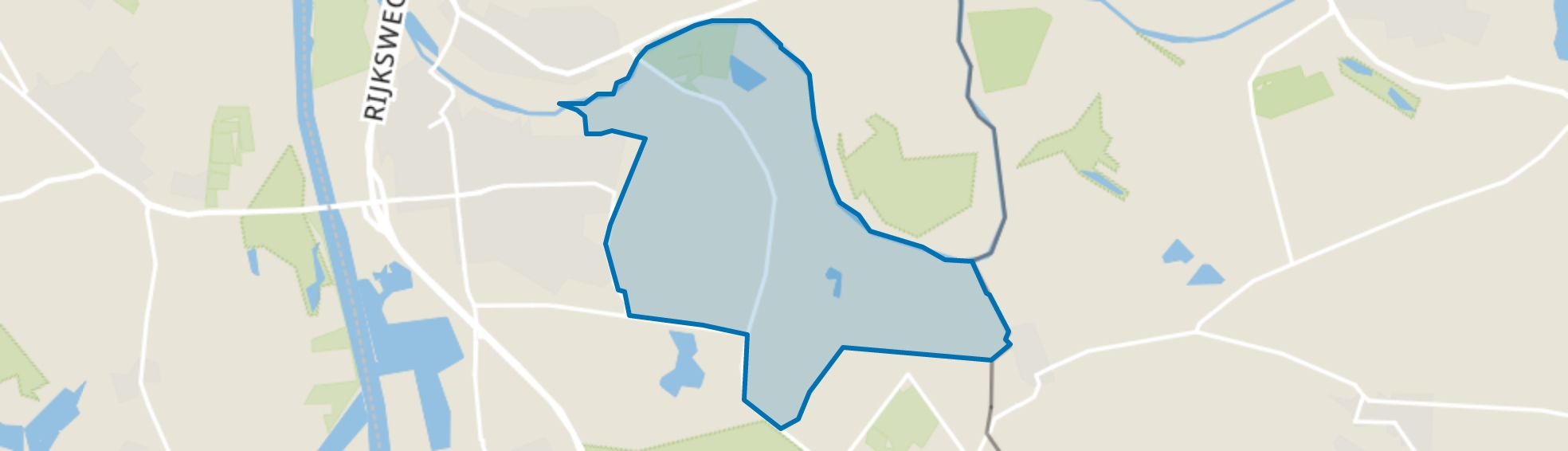 Looierheide, Ottersum map