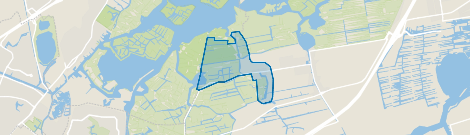 Oud Ade en Zevenhuizen, Oud Ade map