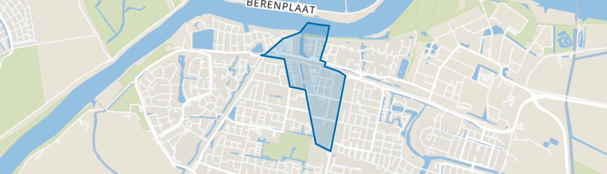 Oud-Beijerland Centrum, Oud-Beijerland map