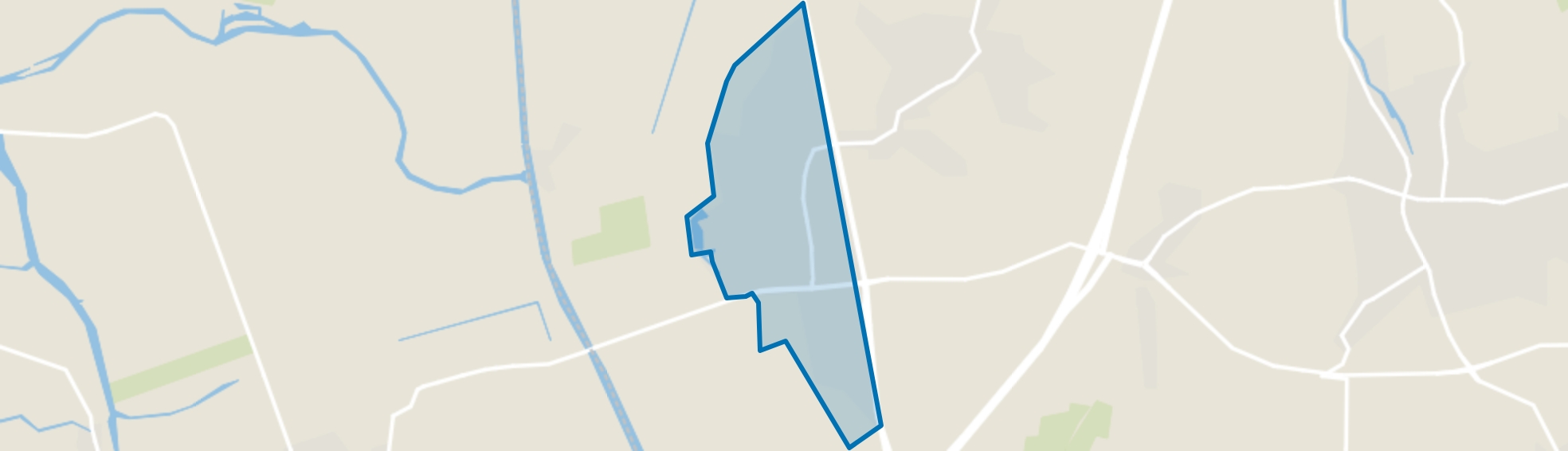 Oud Gastel, Oud Gastel map