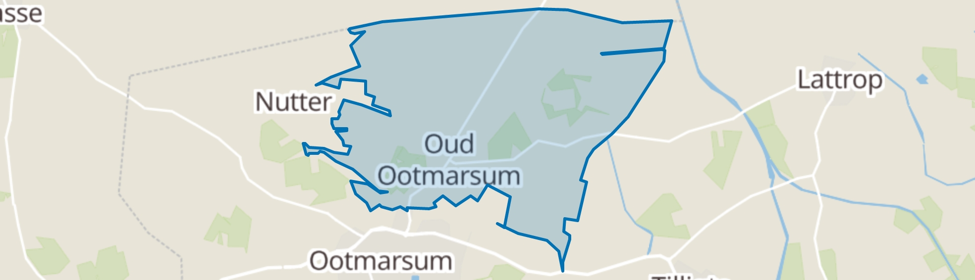 Oud Ootmarsum map