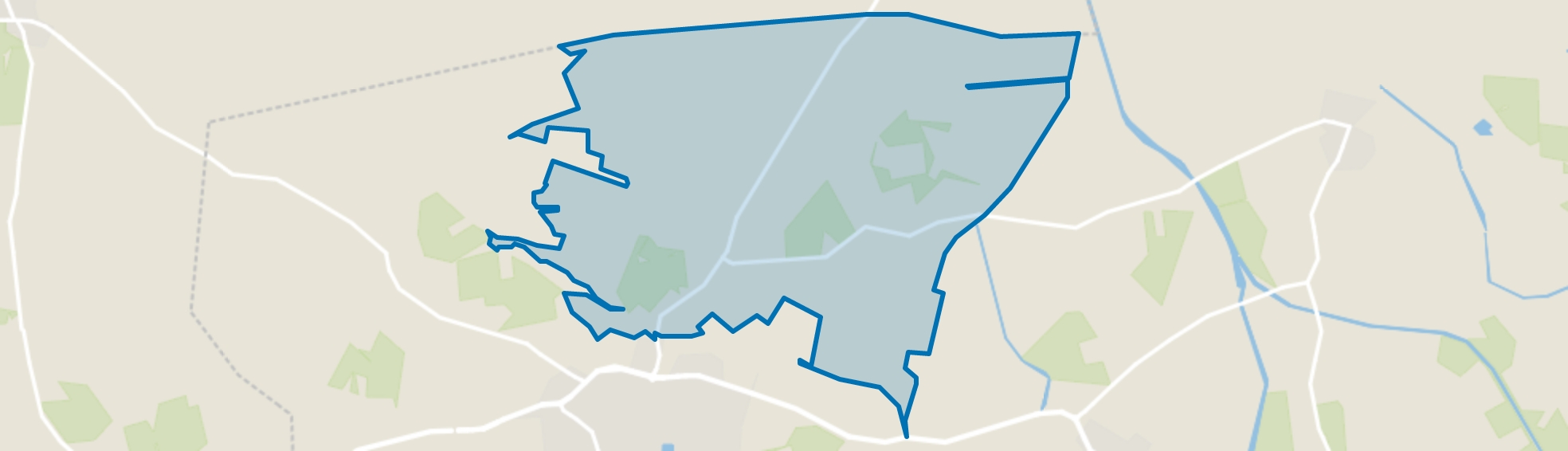 Verspreide huizen Oud Ootmarsum, Oud Ootmarsum map