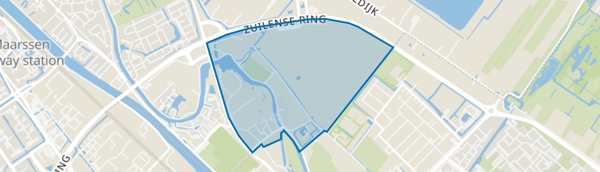 Oud-Zuilen, Oud Zuilen map