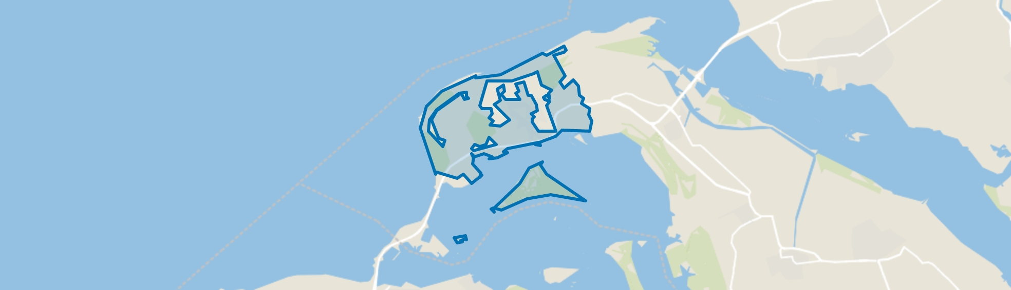 Ouddorp buitengebied, Ouddorp map