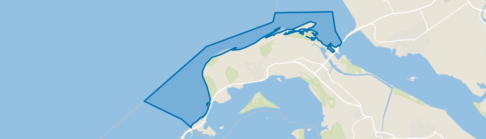 Water II, Ouddorp map