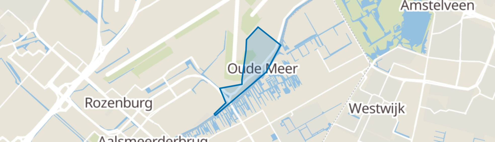 Oude Meer map