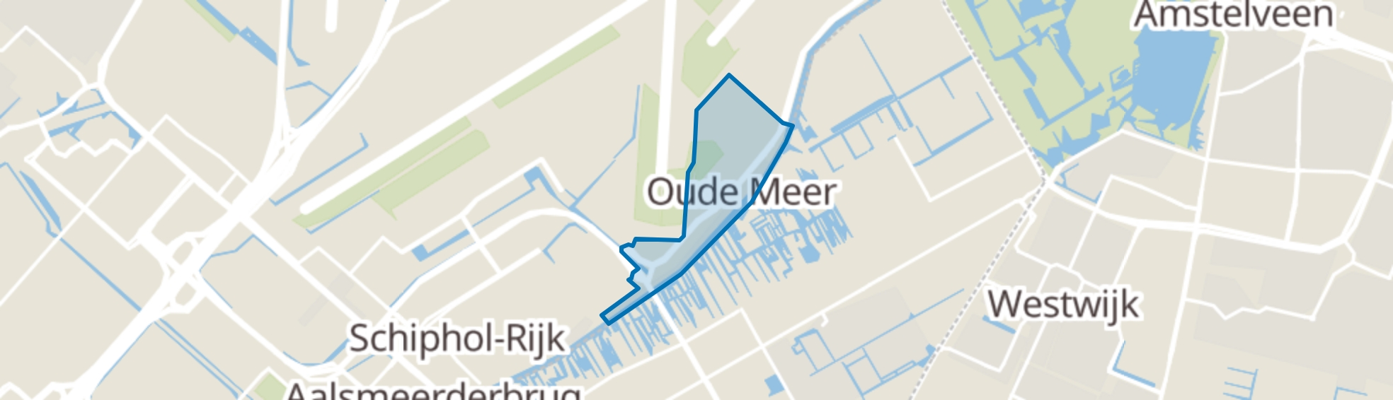 Oude Meer map