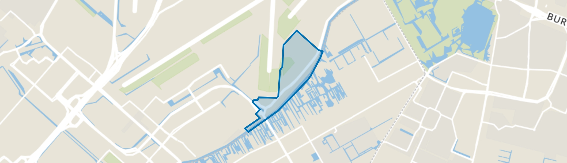 Oude Meer, Oude Meer map