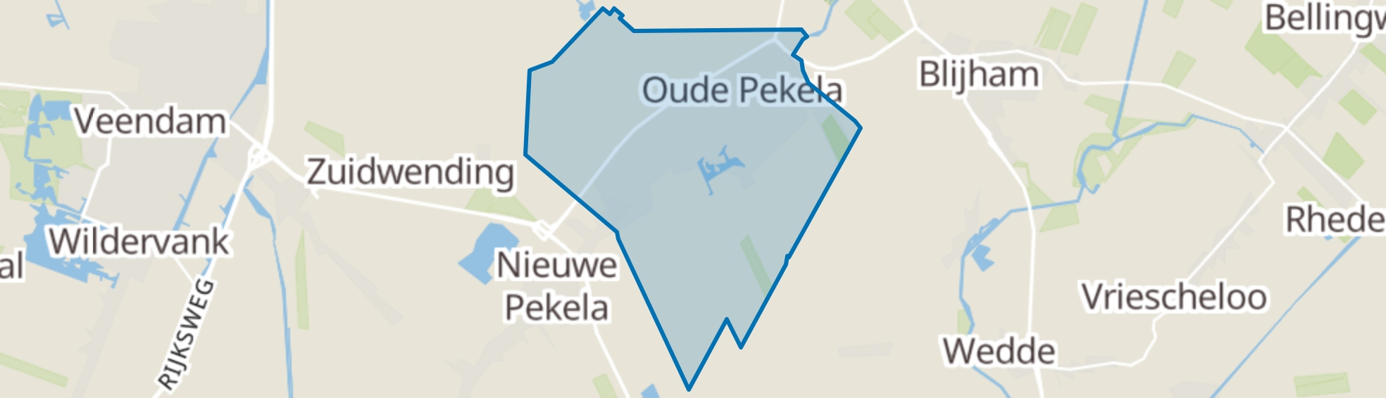 Oude Pekela map