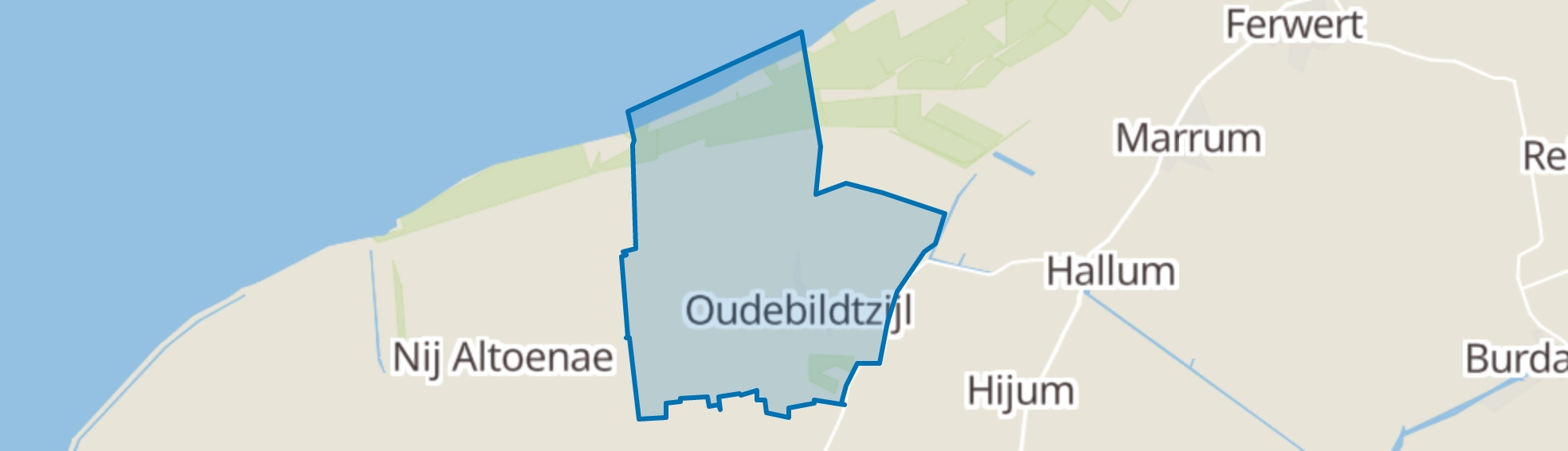 Oudebildtzijl map