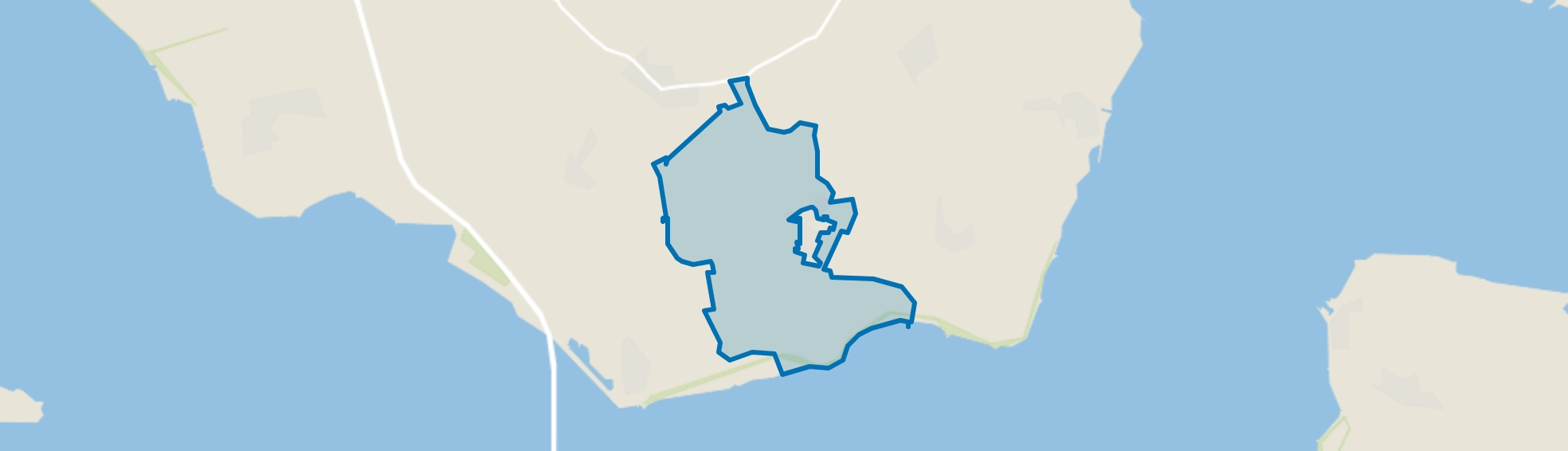 Buitengebied Oudelande, Oudelande map