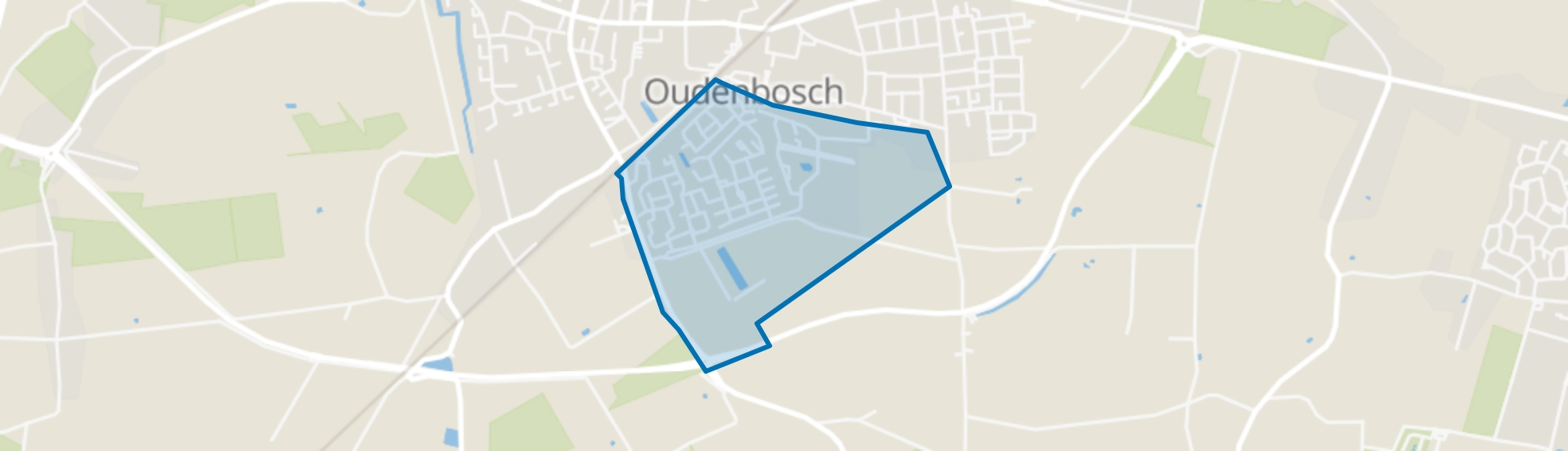 Albano, Oudenbosch map